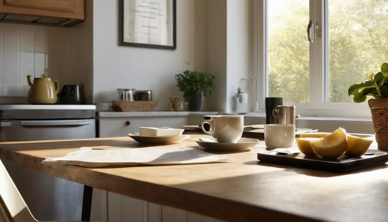 Homeowner reviewing a written pest control quote at the kitchen table